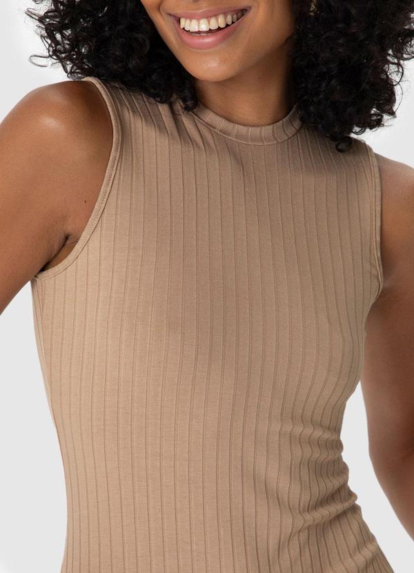 Malwee - Regata Canelada Feminina Bege 5