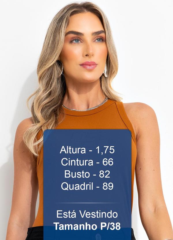 Colcci - Regata Canelada Marrom 5