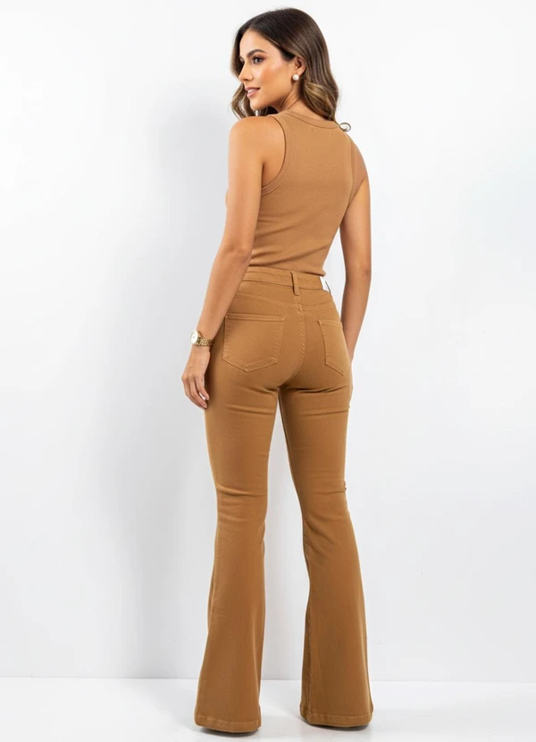 Colcci - Regata Canelada Marrom 2