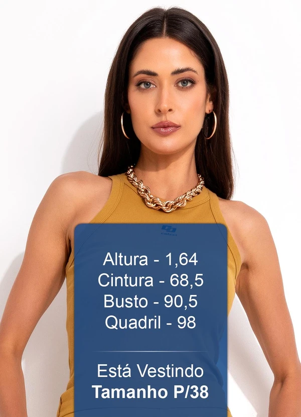 Colcci - Regata Canelada Marrom 5