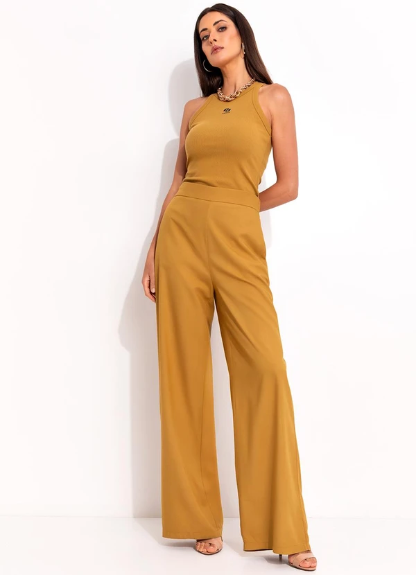 Colcci - Regata Canelada Marrom 6