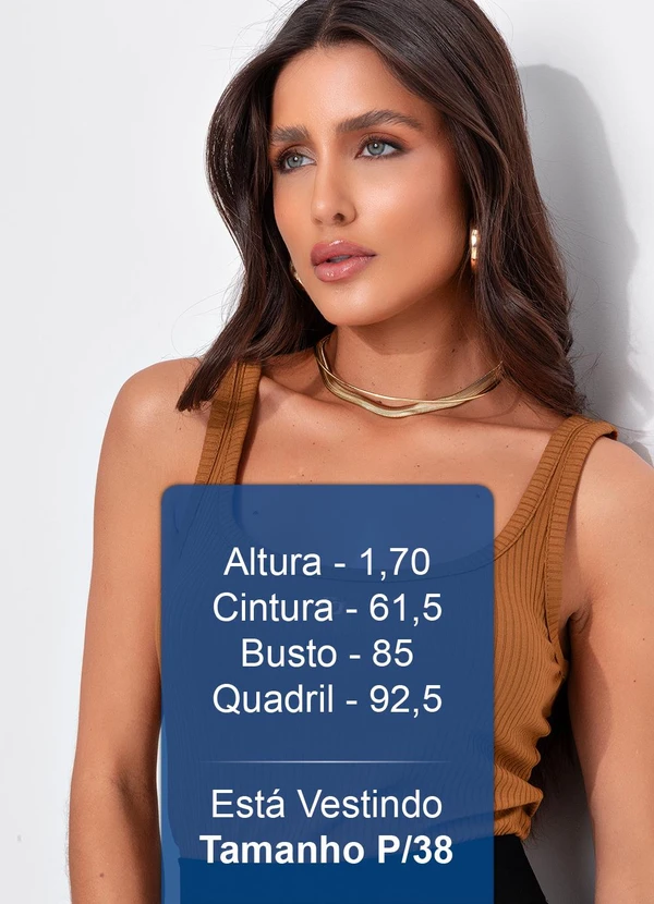 Colcci - Regata Canelada Marrom 6