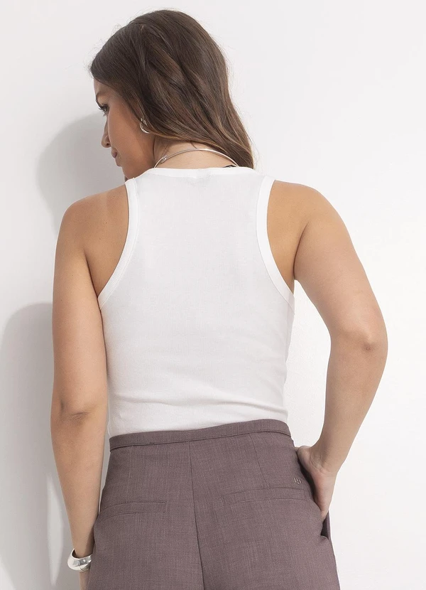 Colcci - Regata Canelada Off White 2