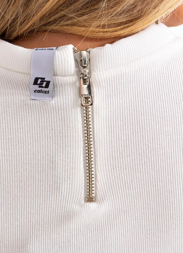 Colcci - Regata Canelada Off White 10