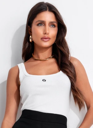 Colcci - Regata Canelada Off White - COLCCI