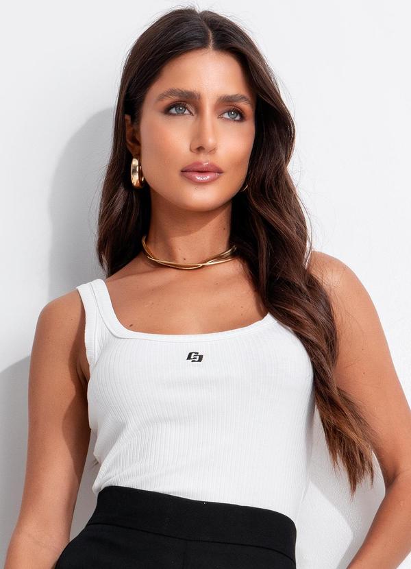 Colcci - Regata Canelada Off White