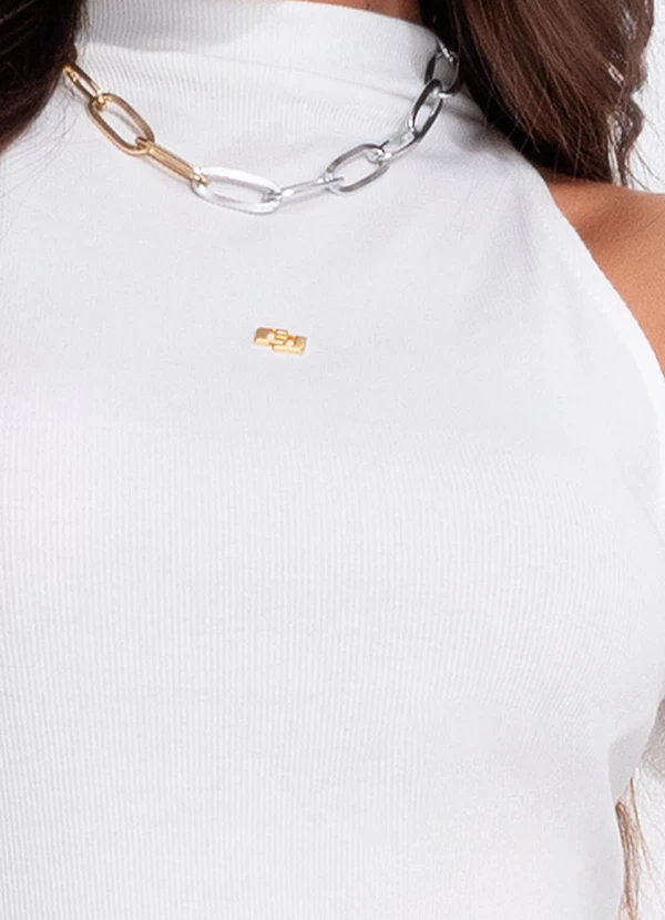 Colcci - Regata Canelada Off White 5