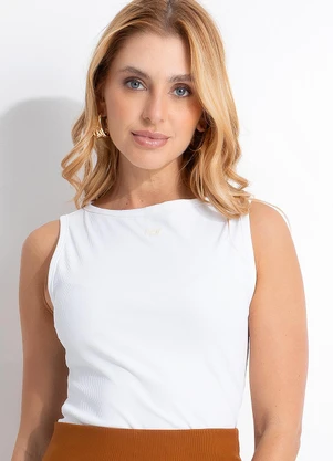 Colcci - Regata Canelada Off White - COLCCI