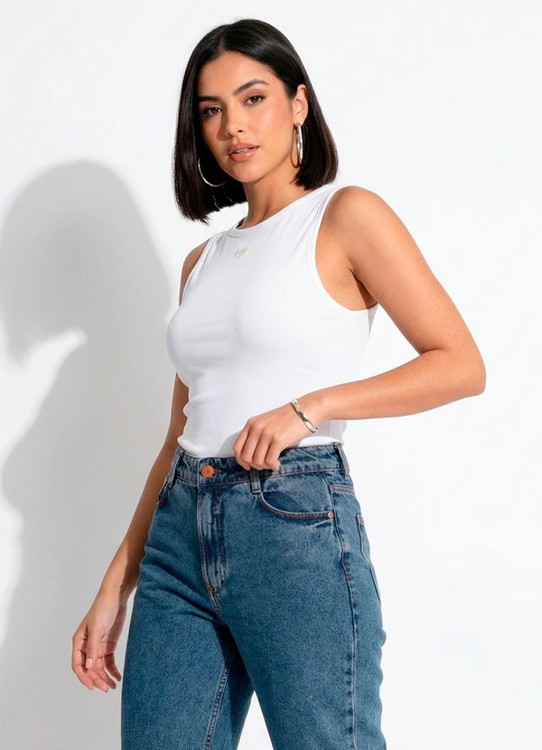 Colcci - Regata Canelada Off White 7