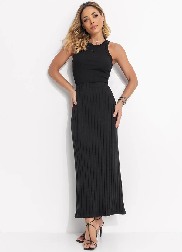 Colcci - Regata Canelada Preto 3