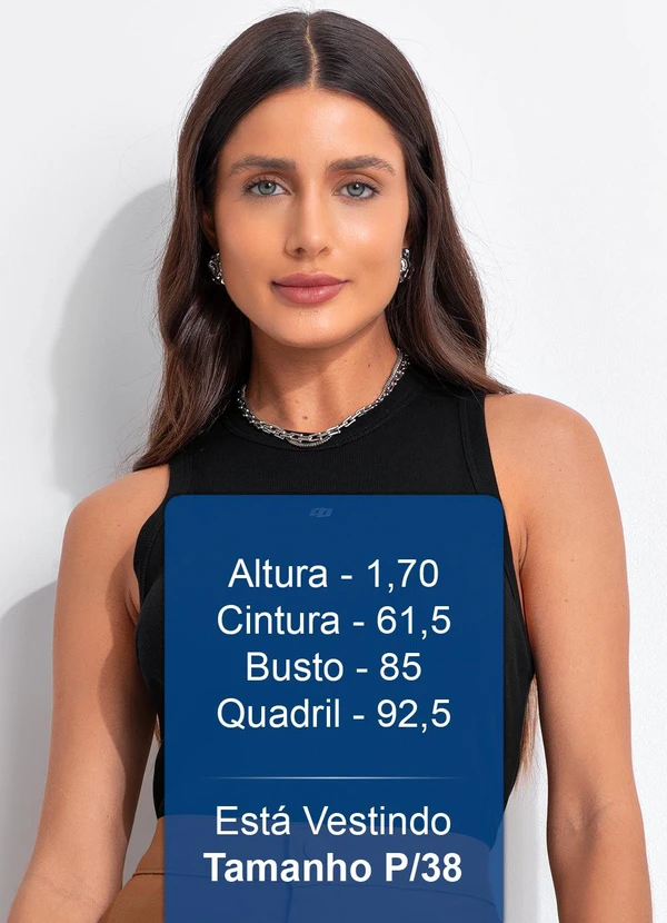 Colcci - Regata Canelada Preto 5