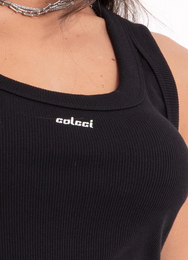 Colcci - Regata Canelada Preto 4