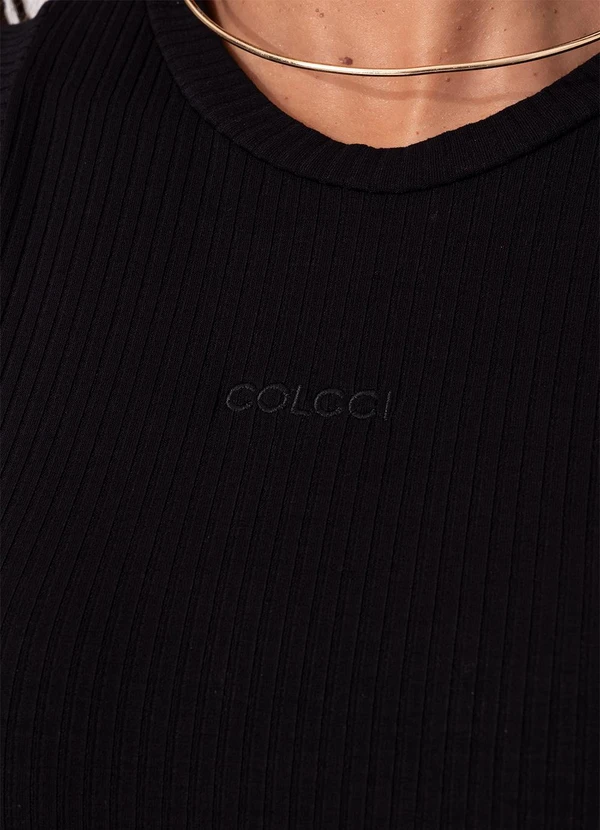 Colcci - Regata Canelada Preto 8