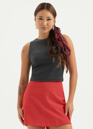 Cativa - Regata Canelada Preto - CATIVA