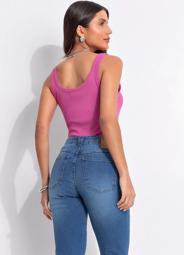 Colcci - Regata Canelada Rosa 4