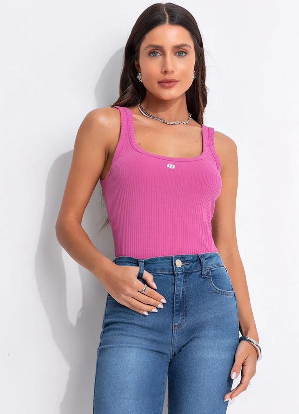 Colcci - Regata Canelada Rosa 6