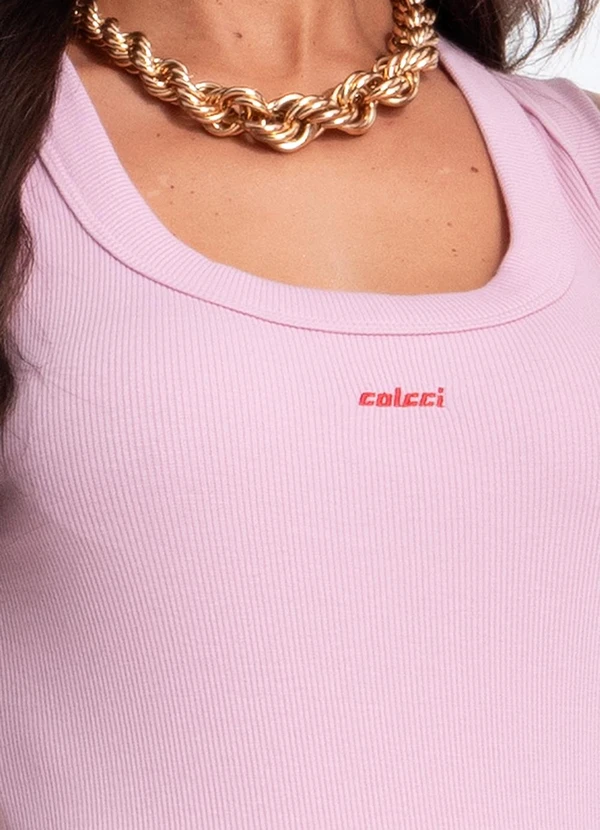 Colcci - Regata Canelada Rosa 6