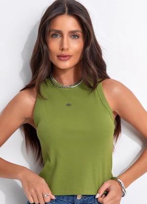 Colcci - Regata Canelada Verde - COLCCI