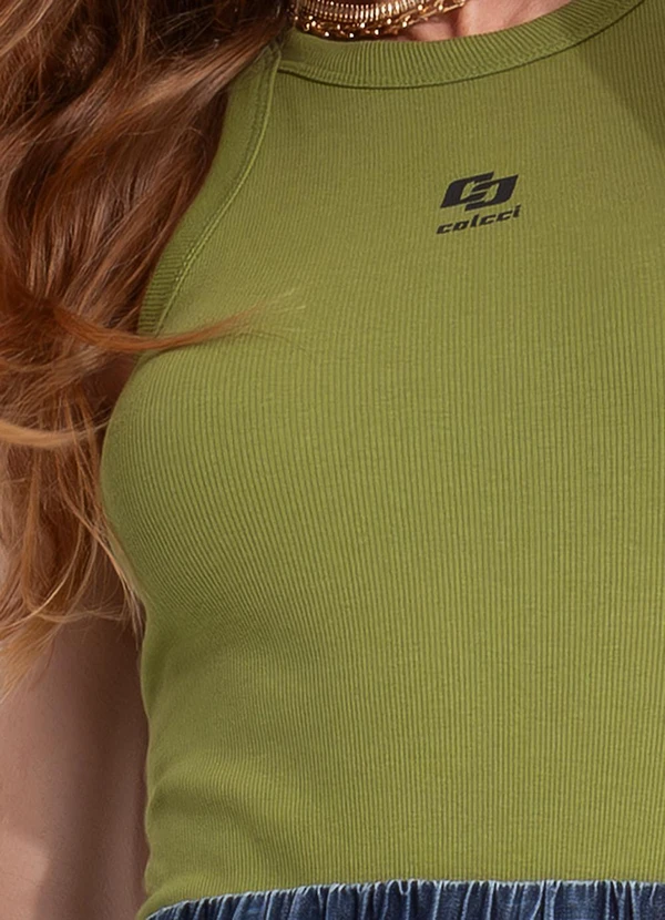 Colcci - Regata Canelada Verde 8