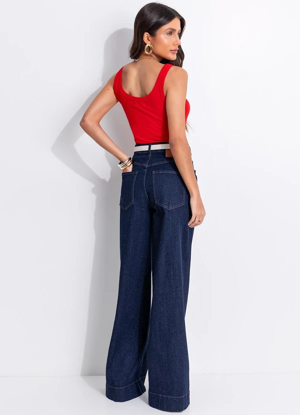 Colcci - Regata Canelada Vermelho 5