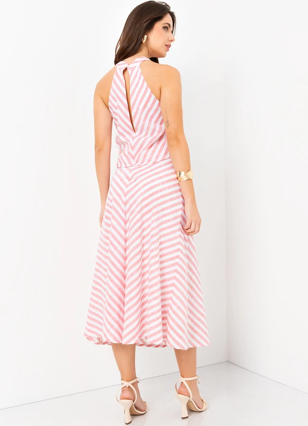 Mob - Regata Cava Raglan Listrada Rosa 4