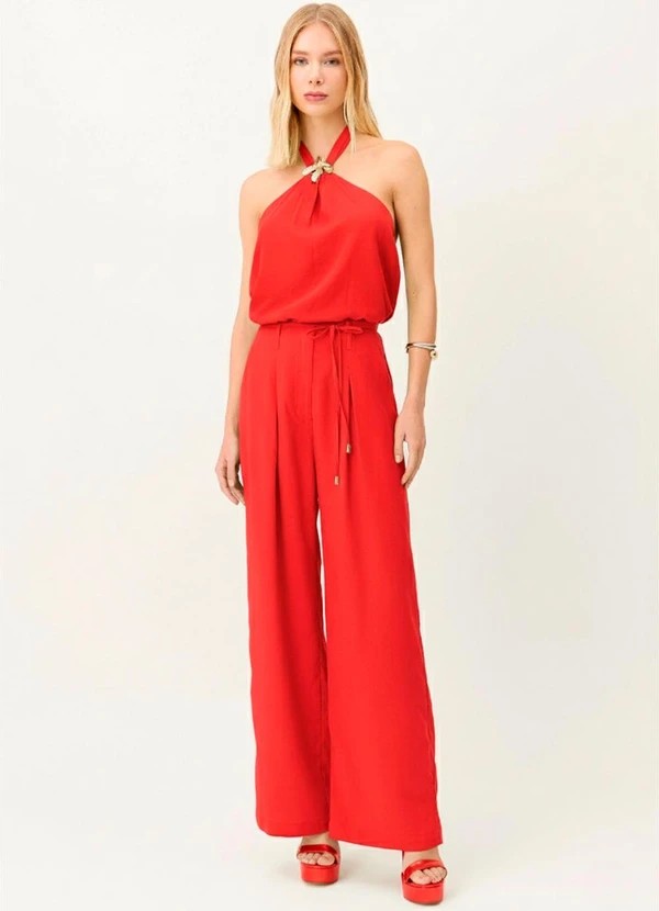 Carlota Costa - Regata com Flor Decote Laranja 2