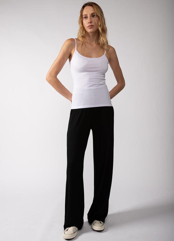 Basicamente - Regata Comfort Feminina Branco 2