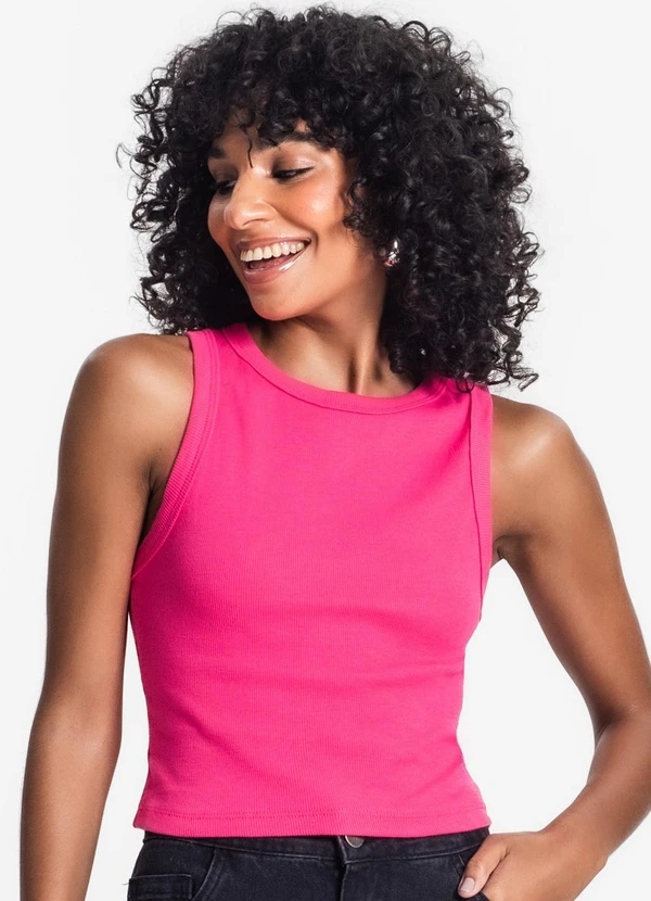 Rovitex - Regata Cropped Feminina Ribana Rosa