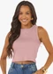 Rovitex - Regata Cropped Feminina Ribana Rosa - variação: Rosa
