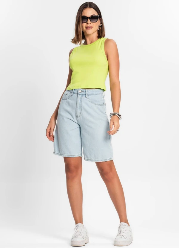 Rovitex - Regata Cropped Feminina Ribana Verde 3