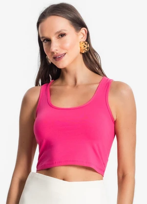 Endless - Regata de Cotton Leve Feminino Rosa - ENDLESS