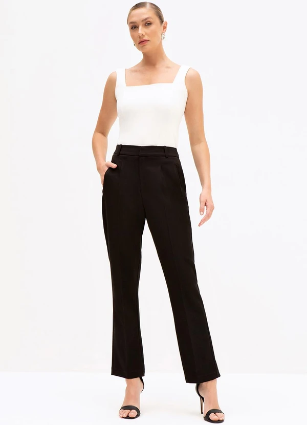 Principessa - Regata de Malha Ponto Roma Off White Érika 3