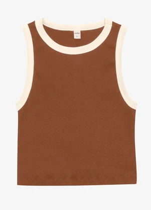 Rovitex - Regata de Ribana Feminina Marrom - ROVITEX