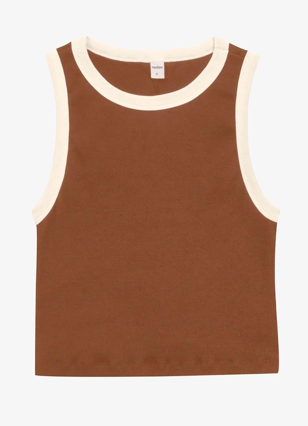 Rovitex - Regata de Ribana Feminina Marrom