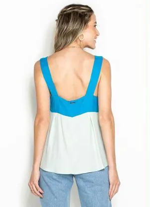 Forum - Regata de Viscose Azul - FORUM