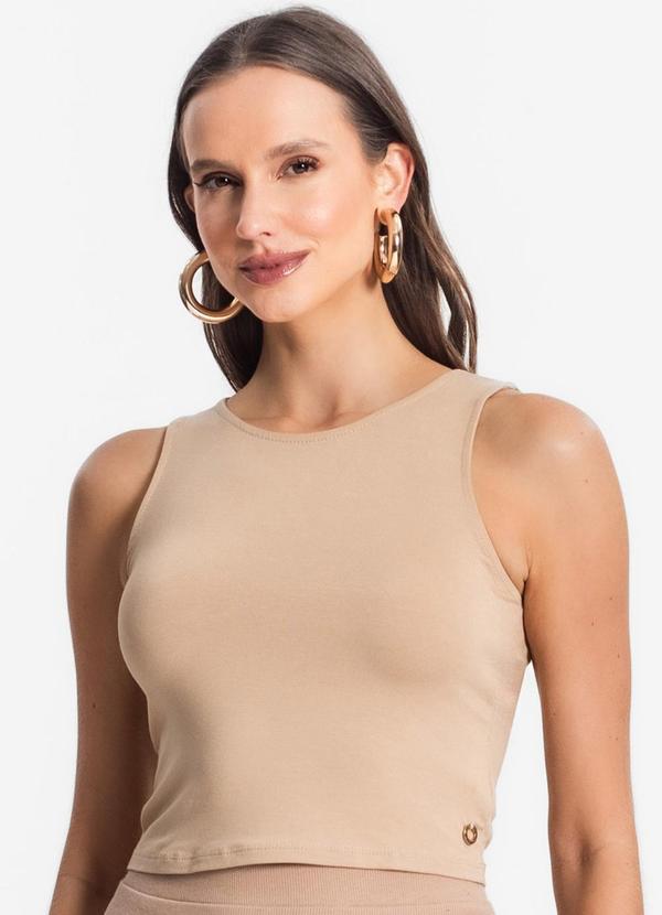 Endless - Regata de Viscotorcion Feminina Marrom