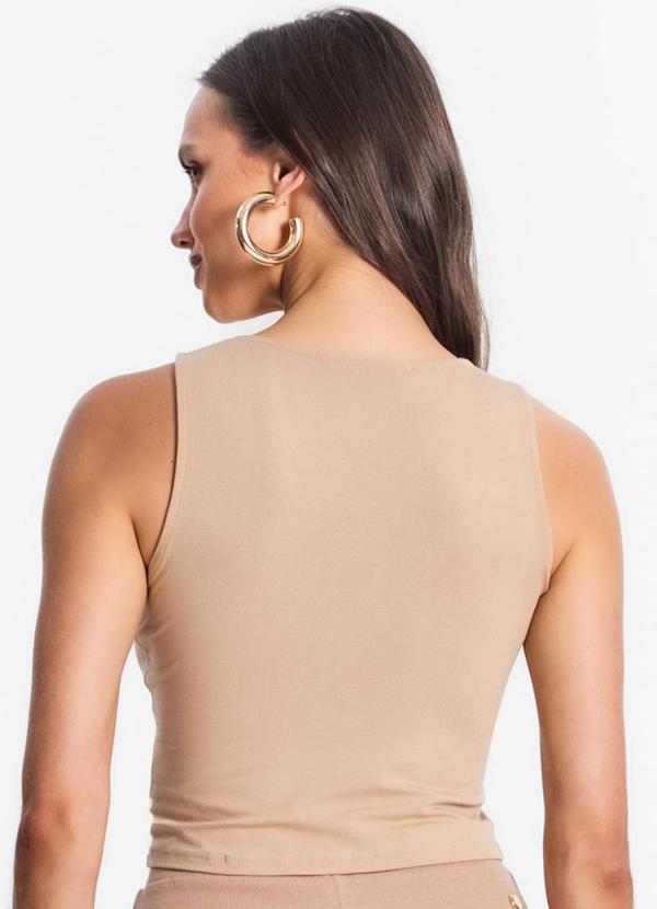 Endless - Regata de Viscotorcion Feminina Marrom 2