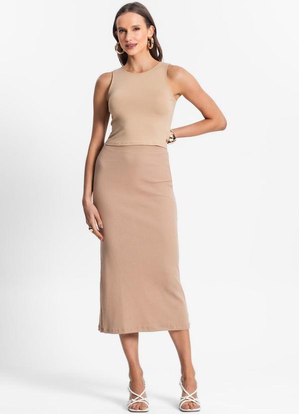 Endless - Regata de Viscotorcion Feminina Marrom 3