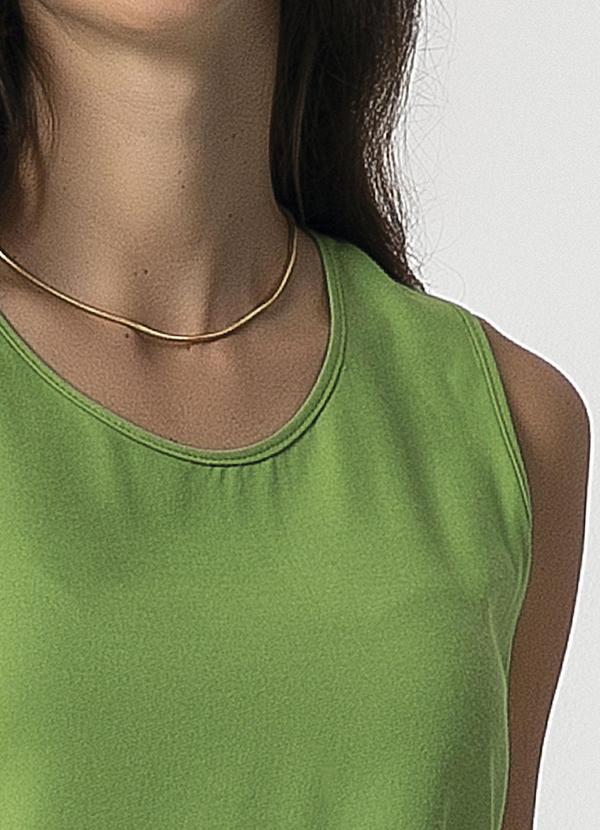 Habana - Regata Design Básico Estilosa Verde 3