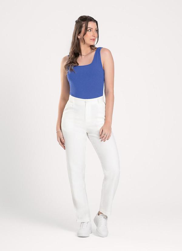 Cativa - Regata em Canelado Azul 3