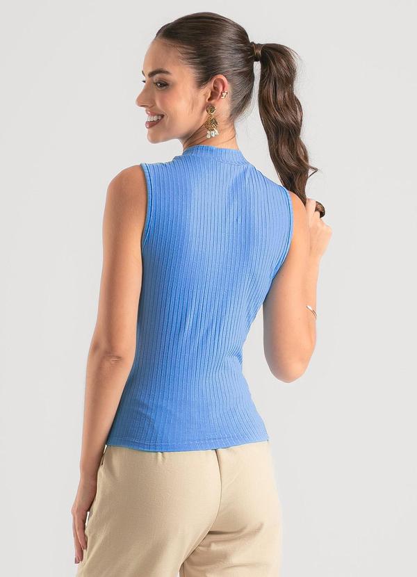 Cativa - Regata em Canelado Azul 2