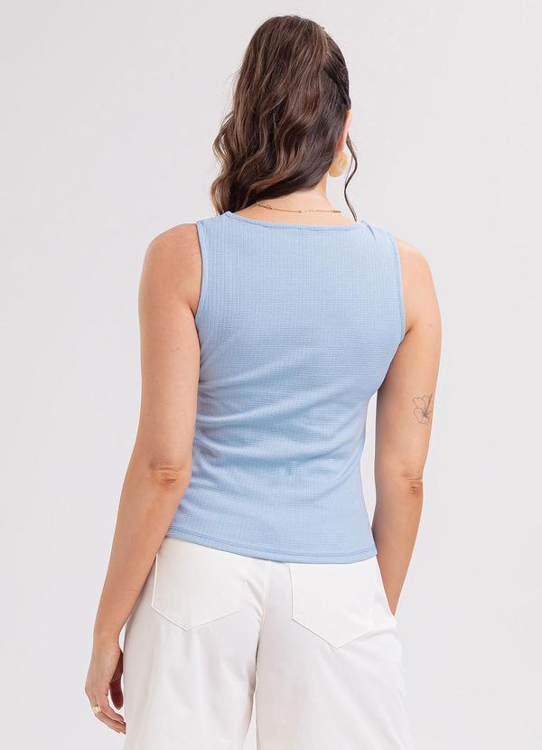 Habana - Regata em Canelado Azul 2