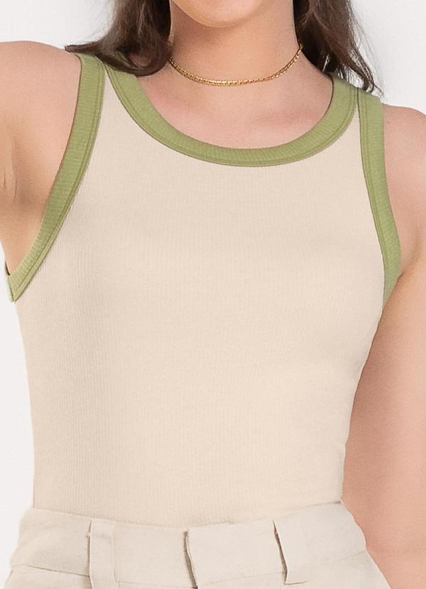 Cativa - Regata em Canelado Bege 3