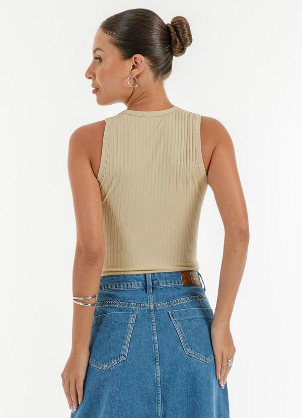 Habana - Regata em Canelado Bege 2