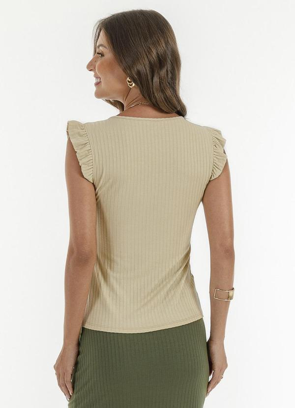 Habana - Regata em Canelado Bege 2