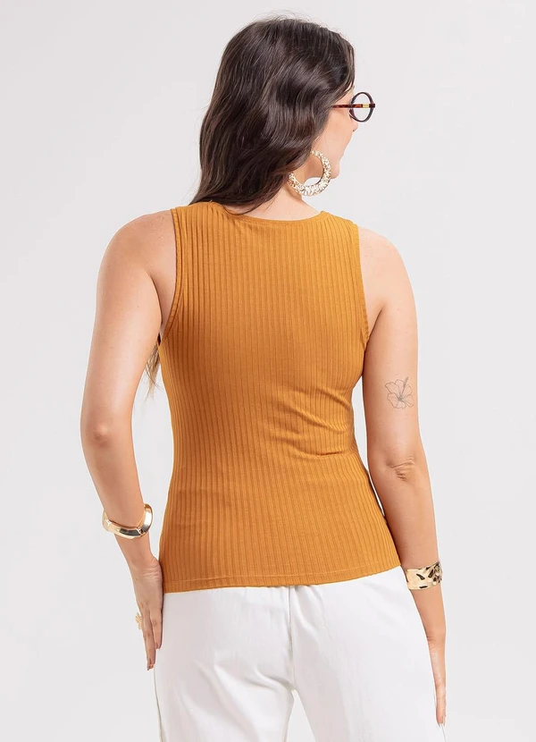 Habana - Regata em Canelado Laranja 2