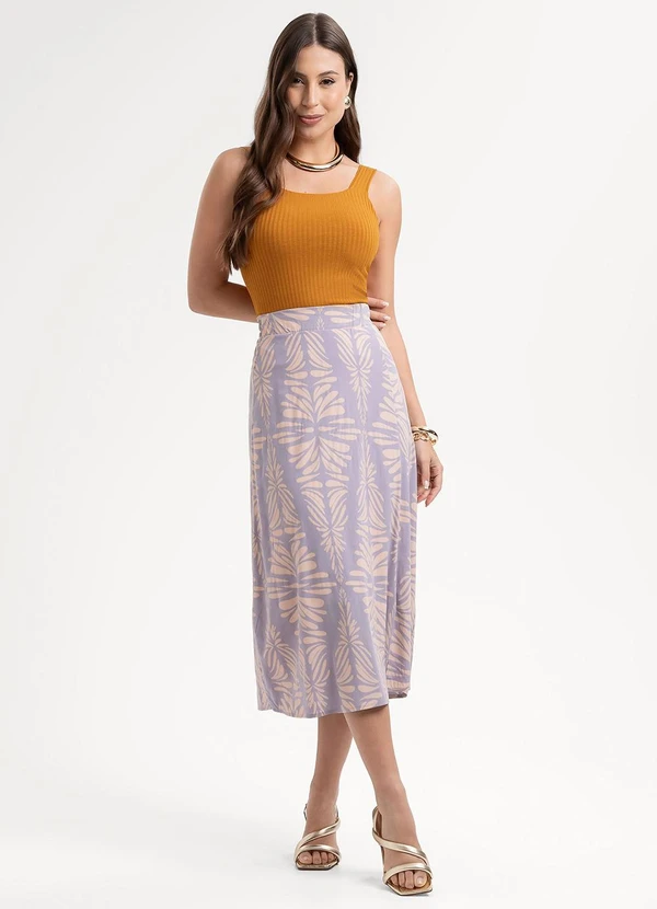 Habana - Regata em Canelado Laranja 3