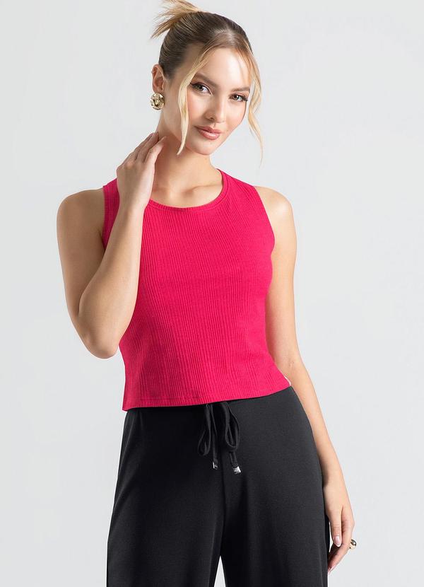 Cativa - Regata em Canelado Pink