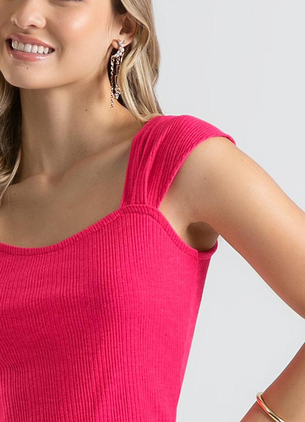 Cativa - Regata em Canelado Pink 3