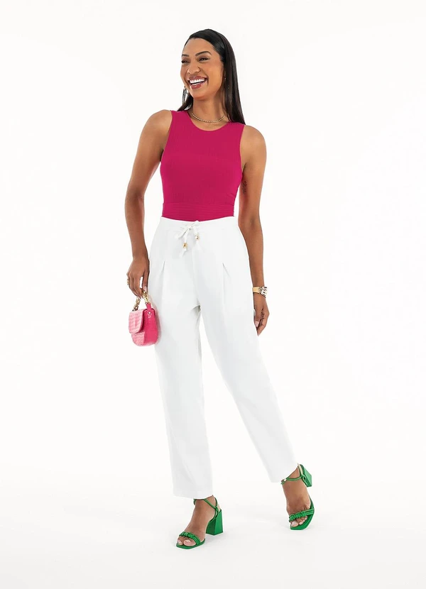 Habana - Regata em Canelado Pink 3